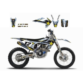 BLACKBIRD Rockstar Energy Grafikos rinkinys Husqvarna TC/FC TE/FE 125-501cc 2016-2019