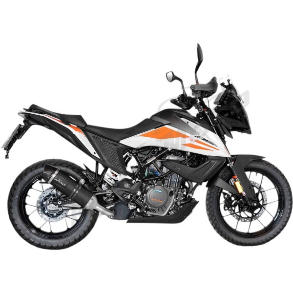 LEOVINCE LV One Evo Black Edition Slip-on Muffler  KTM ADVENTURE 390 20-24