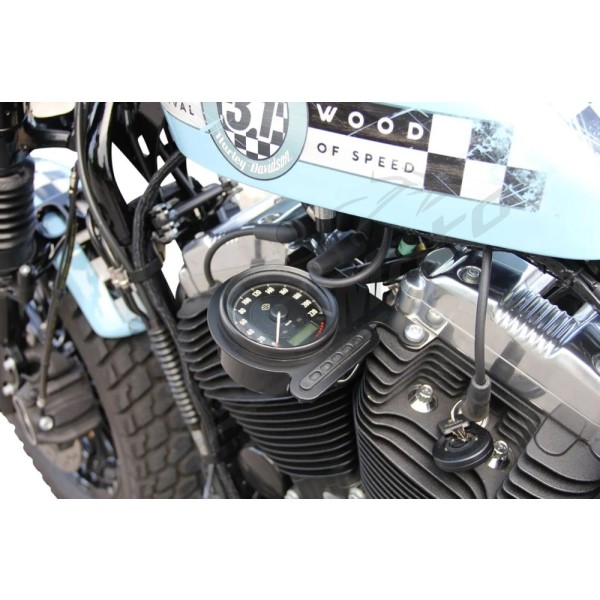 CULT WERK Speedometer Bracket on the Side Harley Davidson XL 1200cc 2010-2020
