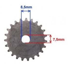 Oil pump gear CHINESE SCOOTER GY6 125cc 23teeth