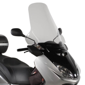 Givi windscreen, transparent MBK YP125 05-09, YAMAHA X-MAX YP125-250R 05-09