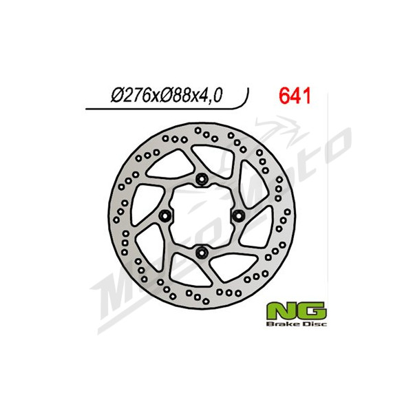 NG BRAKES Front Fixed Brake Disc 276mm Honda XL 125cc 01-12