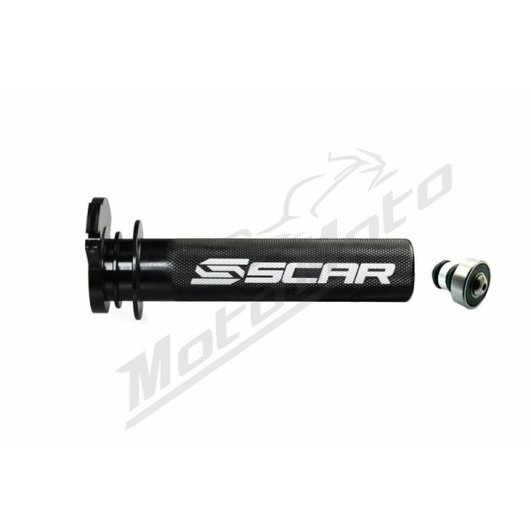 SCAR Throttle Tube Aluminium Black Fanatic/Yamaha 125-250cc 96-22