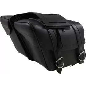 SADDLEMEN HIGHWAYMAN SLANT Leather bags 33x15x24cm 2pcs