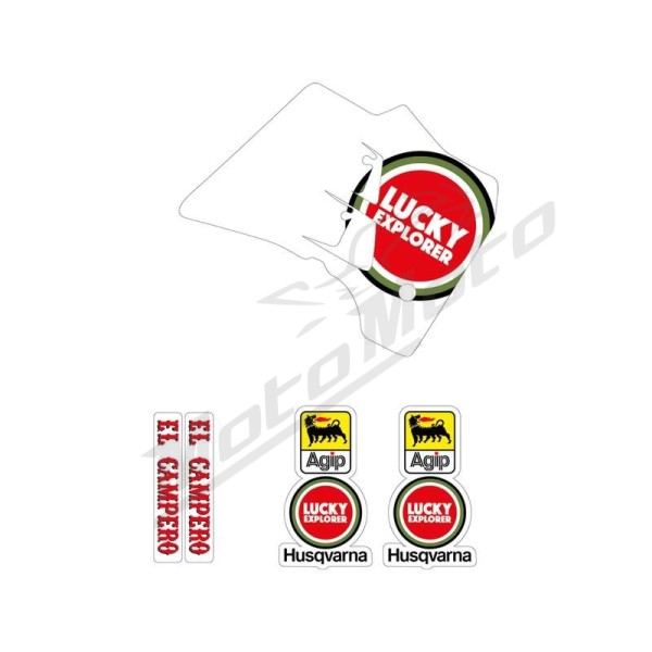 TECNOSEL Graphic Kit Replica Husqvarna CR/WR 125-360cc 98-99