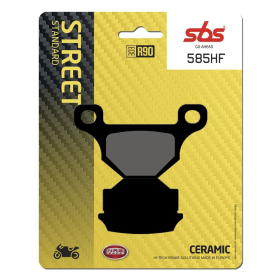 SBS HF Street 585HF Ceramic Organic Brake Pads Aprilia / Derbi / Mash / Rieju / Suzuki 125cc 83-16