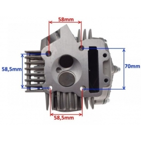 Cylinder head CHINESE ATV / CROSS YX160 4T A version