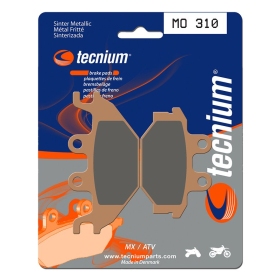 TECNIUM MX/ATV Sintered Metal Brake pads MO310 Adly / Arctic Cat / Can Am / Cectek / Kawasaki / Kymco / SYM / TGB 250-600cc 03-24