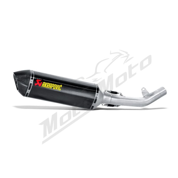 AKRAPOVIC Slip-On Line Muffler Carbon Fiber / Stainless Steel Kawasaki Z 750 07-12
