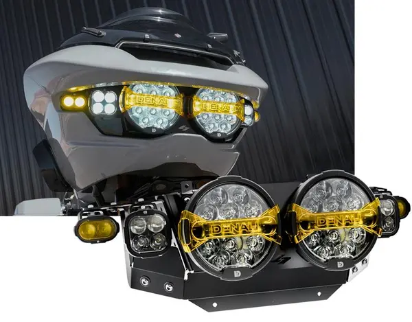 DENALI Priekinių žibintų komplektas Harley Davidson FLTRK / FLTRT / FLTRX 1868-2147cc 24-25