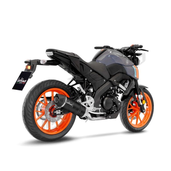 LEOVINCE LV One Evo Black Edition Full-System Exhaust  YAMAHA YZF-R125 21-24/MT-125 21-24