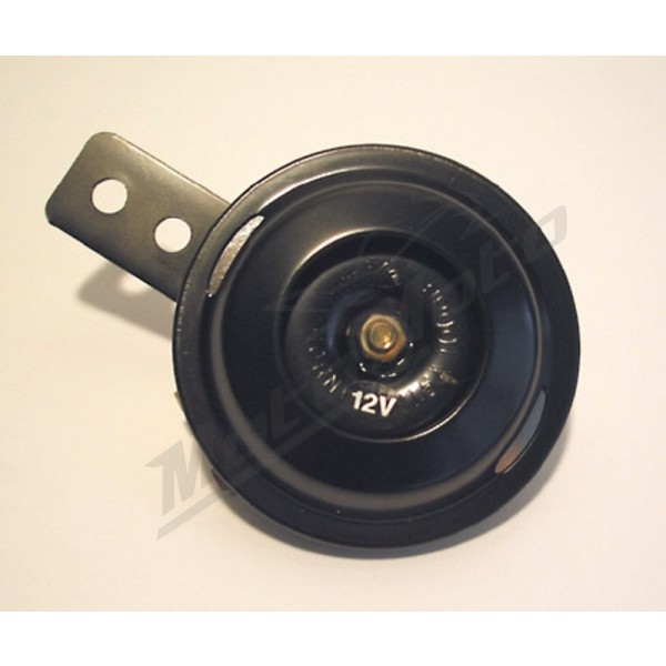 HIGHSIDER smart Horn Black 12V, 70 mm Diameter, 100 dB, E-mark