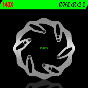NG BRAKES Front Wave Fixed Brake Disc 260mm Husaberg / Husqvarna / KTM 125-600cc 88-17