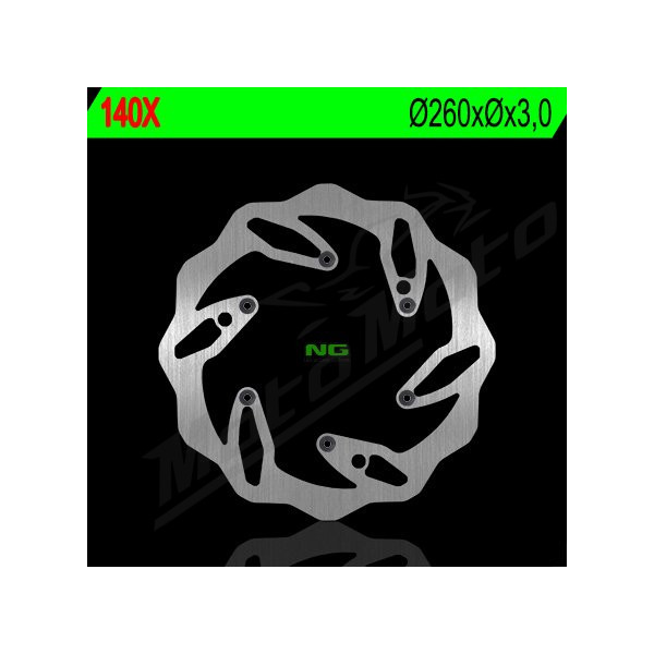 NG BRAKES Front Wave Fixed Brake Disc 260mm Husaberg / Husqvarna / KTM 125-600cc 88-17