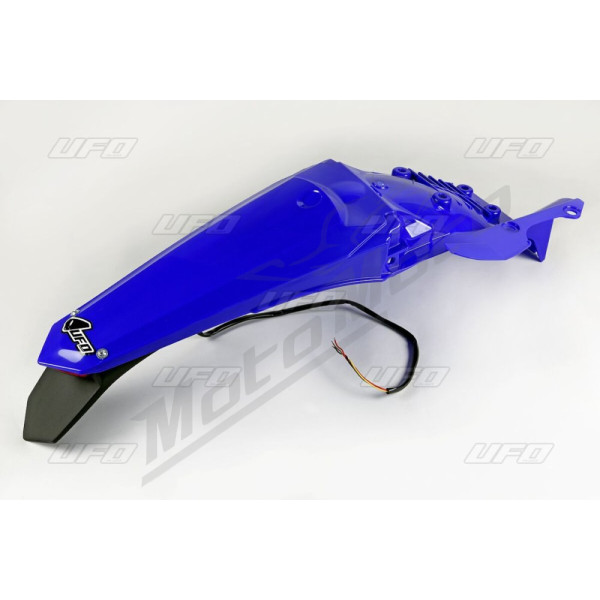 UFO Rear Fender with LED Light Yamaha WR F 250-450cc 15-19 Blue