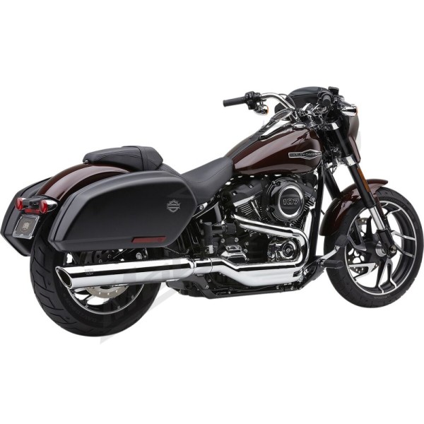 COBRA 909 Twins Slip-On duslintuvas Harley Davidson FLSB 1750 18-20