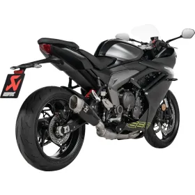 AKRAPOVIC Racing Line Exhaust System Stainless Steel / Titanium Triumph Daytona / Trident / Tiger Sport 660 21-25