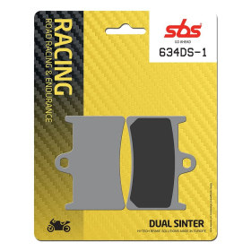 SBS DS Racing 634DS-1 Dual Sintered Brake Pads KTM / Yamaha 250-1000cc 98->