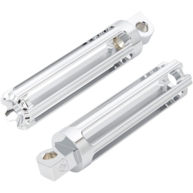 ARLEN NESS 10-Gauge Male-Mount Foot Pegs Harley Davidson FLD / FLHR / FLHT / FLHTK 883-1923cc 99-24