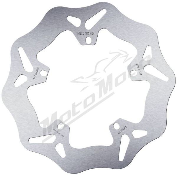 GALFER Wave® Front Brake Rotor Malaguti / Piaggio 50-250cc 92-19