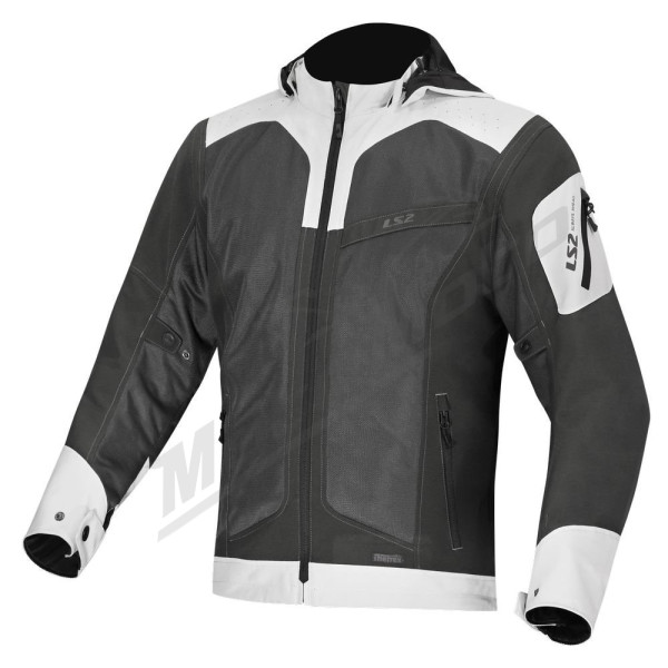 LS2 Bolton Air Man Jacket Grey