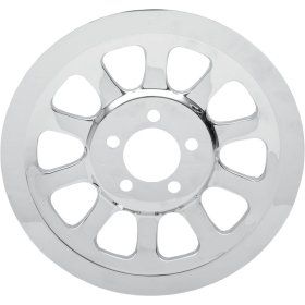 DRAG SPECIALTIES Chrome Outer Rear Pulley Insert Harley Davidson FLD / FXD / FXDB / FXDBA 1584-1800cc 07-17