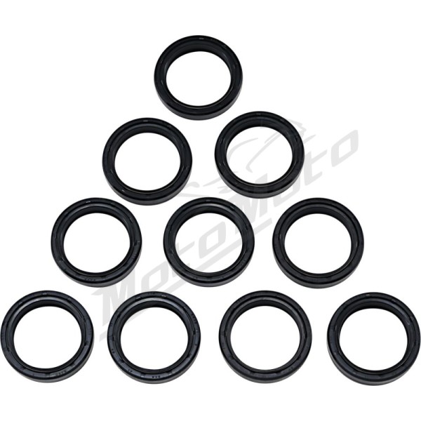 DRAG SPECIALTIES Fork Seals/Dust Seals 10-Pack Harley Davidson FLD / FLHR / FLHRC 1340-1800cc 85-17