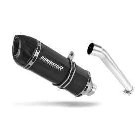 Suzuki GSXR 1000 K5 K6 Exhaust Silencer Muffler HP1 BLACK + dB killer