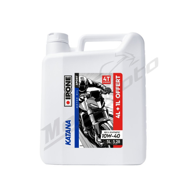 Ipone katana 10w40 motor oil 100% synthetic 5l