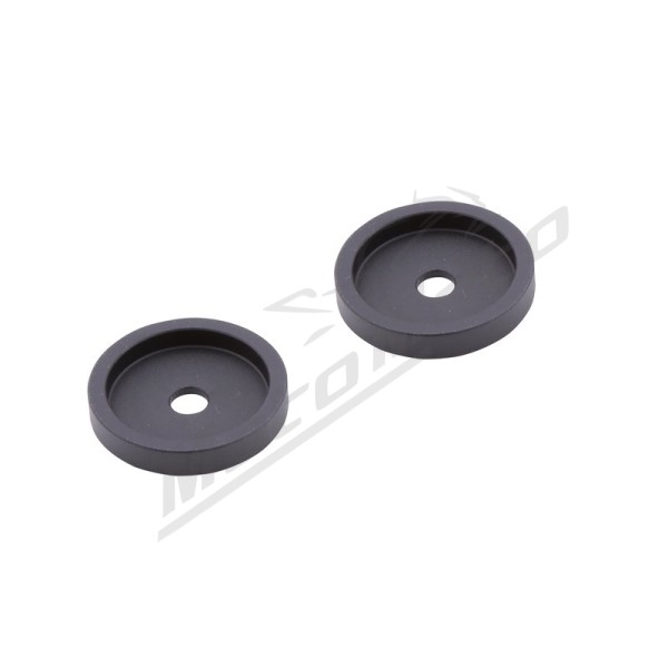 HIGHSIDER pro Handlebar Adapter Black For Aprilia / Moto Guzzi 85-1200cc 01-23 2pc.