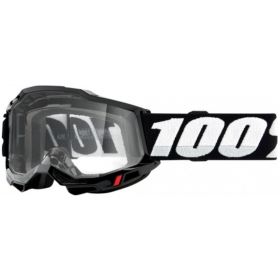OFF ROAD 100% Accuri 2 Solid Goggles (Clear Lens)