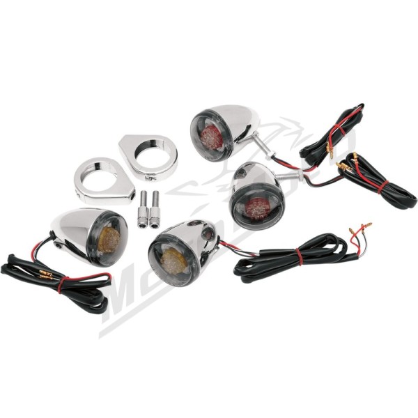 DRAG SPECIALTIES Custom Deuce-Style LED Turn Signal Kit 41 mm
