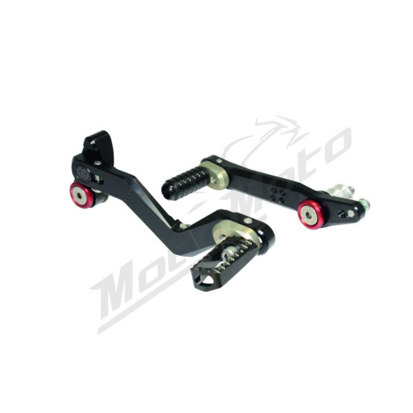 GILLES TOOLING Brake and gear lever set. Ducati Multistrada 950/1200 15-21 