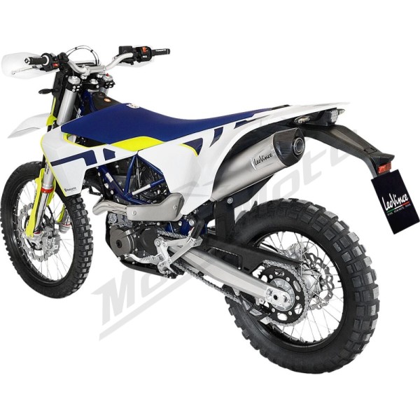 LEOVINCE LV One Evo Stainless Steel Slip-On Muffler HUSQVARNA 701 ENDURO 21-24