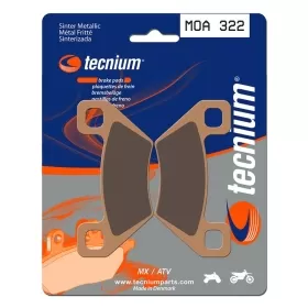 TECNIUM MX/ATV Sintered Metal Brake pads MOA322 Arctic Cat / Kymco 250-1000cc 03-20