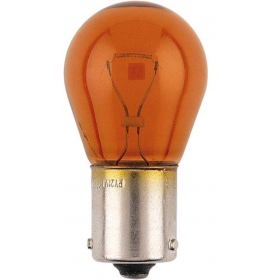 BULB 12V 21W BAU15S AMBER 10PCS PACK NARVA