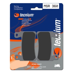 TECNIUM Professional Racing Sintered Metal Brake pads - MSR360 Harley Davidson XR 1200 08-15