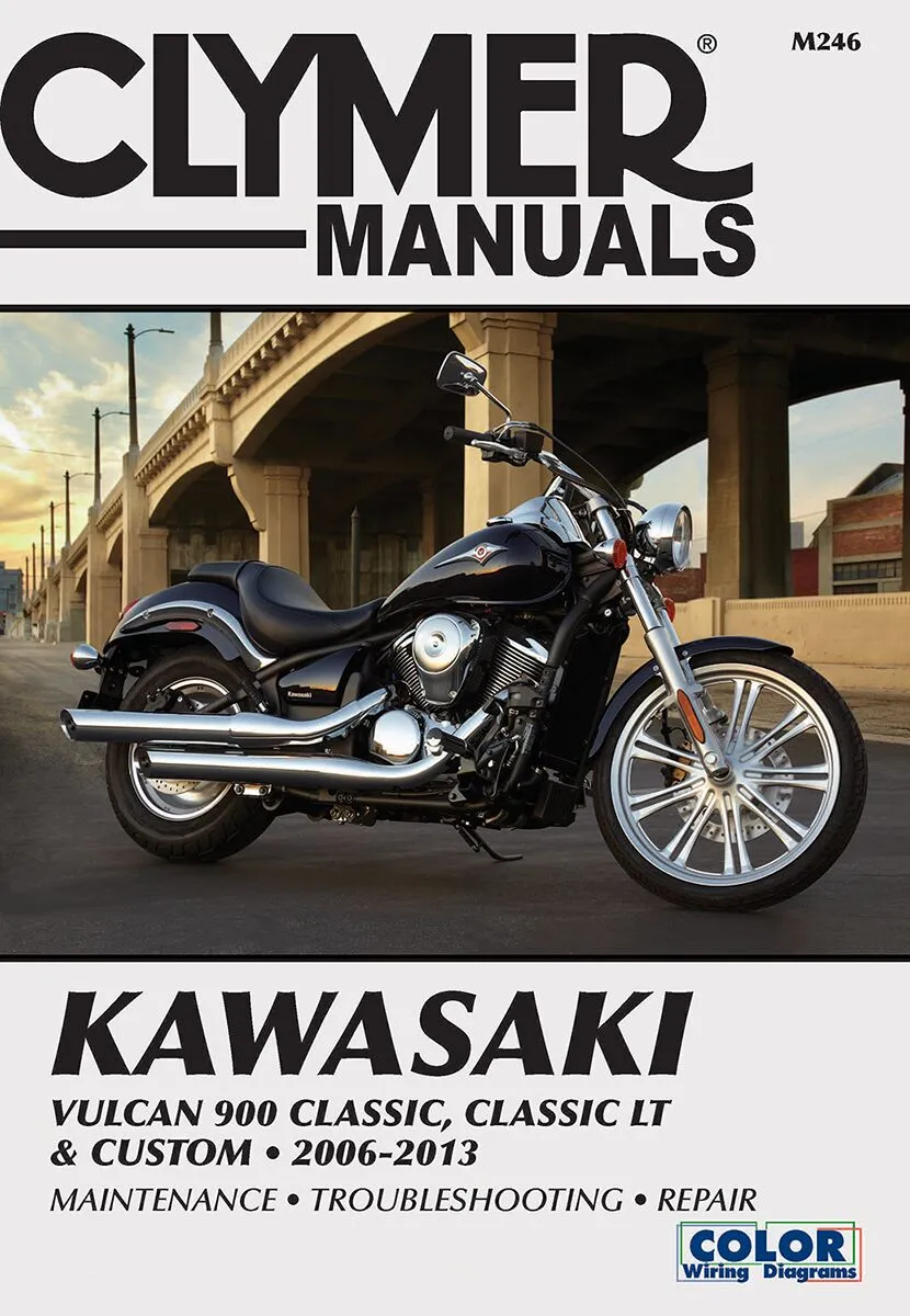 CLYMER Motociklų remonto vadovas KAWASAKI VN 900cc 2006-2013