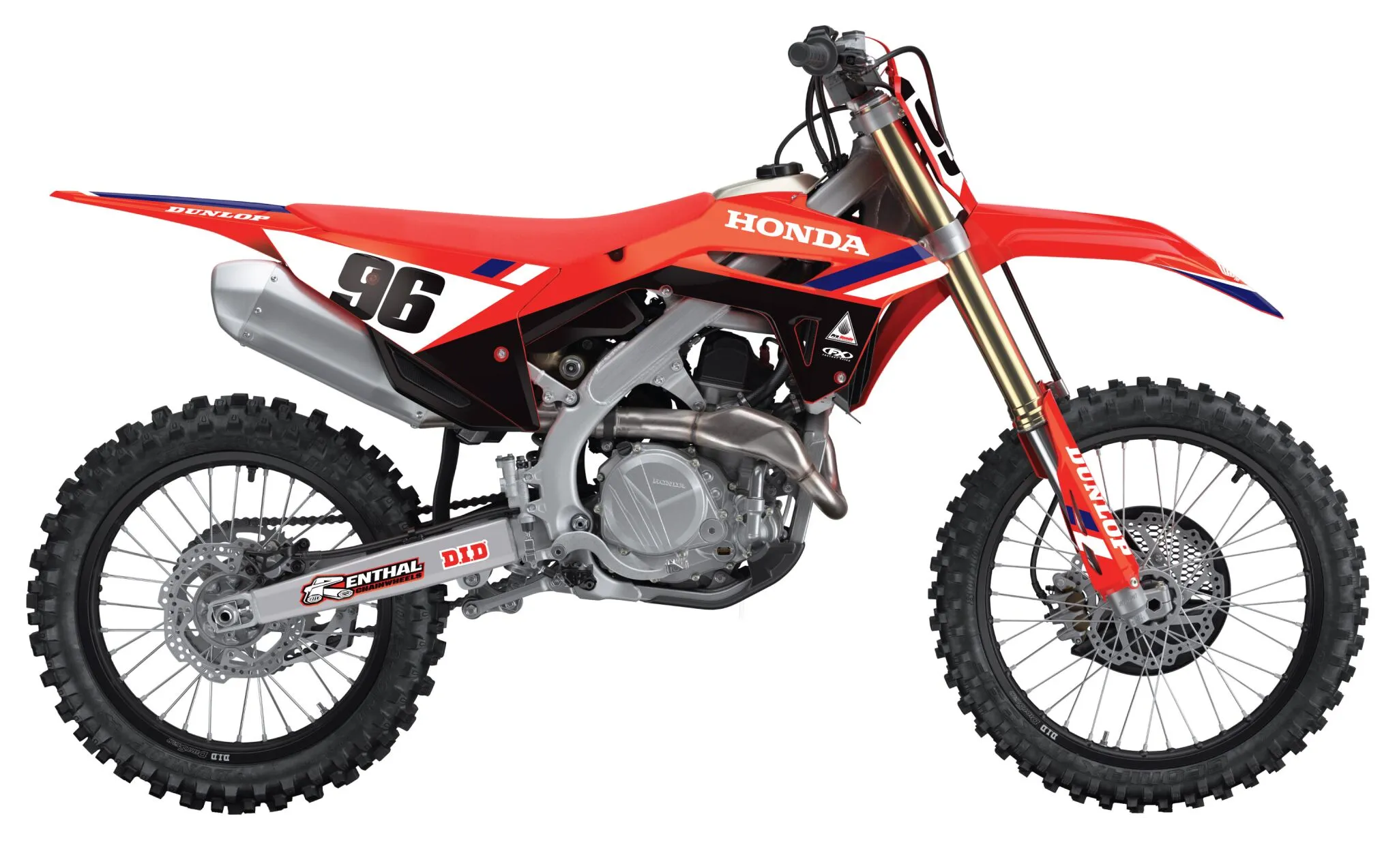 FACTORY EFFEX EVO20 Series Graphic Kit Honda CRF 250-450R 21-24
