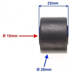 Metal / rubber bushing 28x10x22