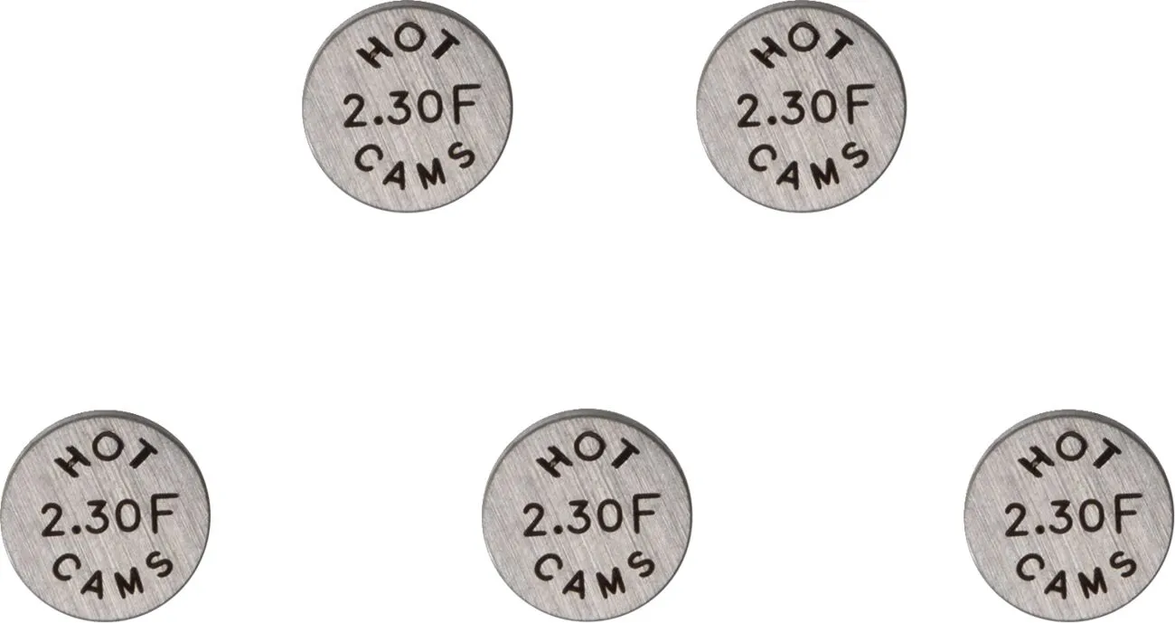 HOT CAMS Replacement Valve Shims Ø10x2,30 mm - 5pcs
