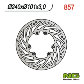 NG Front Fixed Brake Disc240X101X3mm Honda CR / CRF 125-450cc 02-14