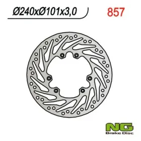 NG Front Fixed Brake Disc240X101X3mm Honda CR / CRF 125-450cc 02-14