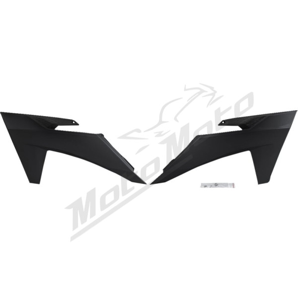 UFO Radiator Covers KTM EXC / EXC-F / SX / SX-F 125-500cc 23-> Black