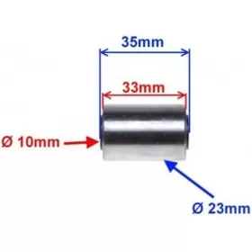 Metal / rubber bushing 23x10x35