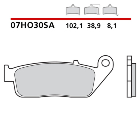 Brembo Brake pads Buell / Cagiva / Honda 250-1300cc 88-22