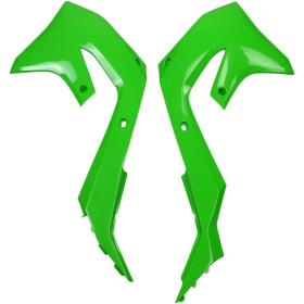 UFO Radiator Covers Kawasaki KX / KX F 250-450cc 19-24 Green