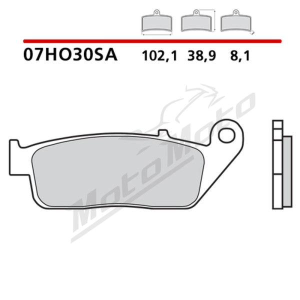 Brembo Brake pads Buell / Cagiva / Honda 250-1300cc 88-22