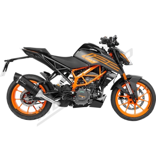 LEOVINCE LV One Evo Black Edition Slip-on Muffler KTM DUKE 125-390 21-23
