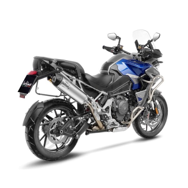 LEOVINCE LV One Evo Stainless Steel Slip-On Muffler  TRIUMPH TIGER 1200 22-24